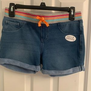 NWT-Girls Falls Creek Knit Denim Shorts